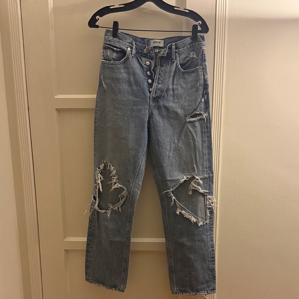 Agolde Ripped baggy Jeans